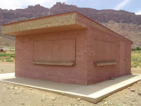 Small Building at Arena